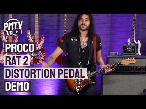 Pro Co RAT2 Distortion Pedal - Distortion, Drive AND Fuzz From ONE Pedal!