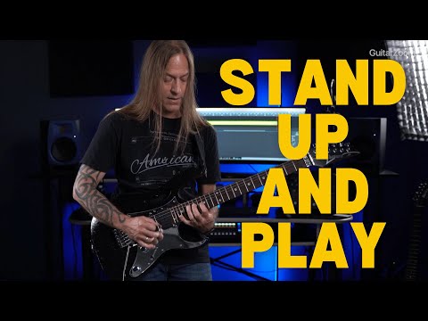 Guitar Practice Made Easy: Get Up Stand Up When You Practice