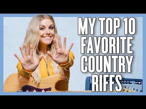 My 10 FAVORITE Country Riffs of ALL TIME (feat. @Lindsay Ell)