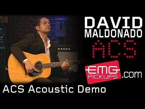 David Maldonado demos the EMG ACS acoustic guitar pickup on EMGtv