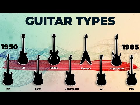 Electric Guitars Types: Everything you must know