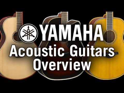 Yamaha Acoustic Guitars Overview