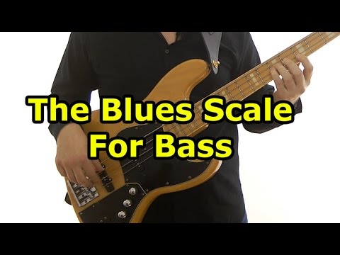 Blues Scale For Bass Guitar