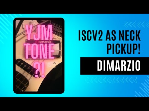 Dimarzio ISCV2 as neck pickup! Evolution single coil