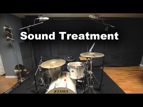 Sound Proofing My Drum Studio With Acoustic Blankets From Vocal Booth To Go
