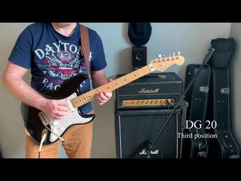 EMG DG 20 Test - David Gilmour Pickup Set
