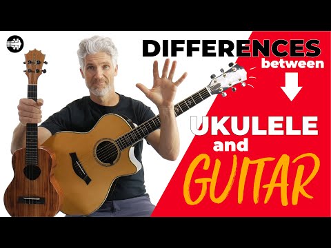 Guitar VS Ukulele!! 5 Differences you NEED to know!! 🤔🎸