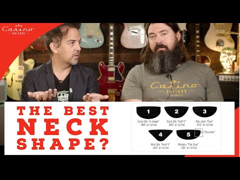 What is the best guitar neck shape? (Fixed Audio)