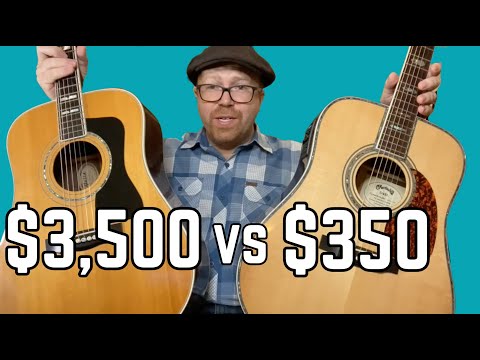 Guild vs Martin Copy | Can you tell a difference? | Cheap Guitar vs Flagship
