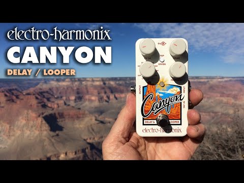 Electro-Harmonix Canyon Delay / Looper Pedal (Demo by Bill Ruppert)