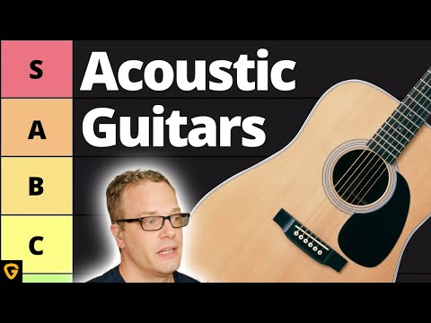 What&#039;s The BEST Acoustic Guitar Brand? (Tier List)
