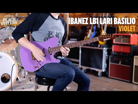 No Talking...Just Tones | Ibanez LB1 - Lari Basilio - Violet