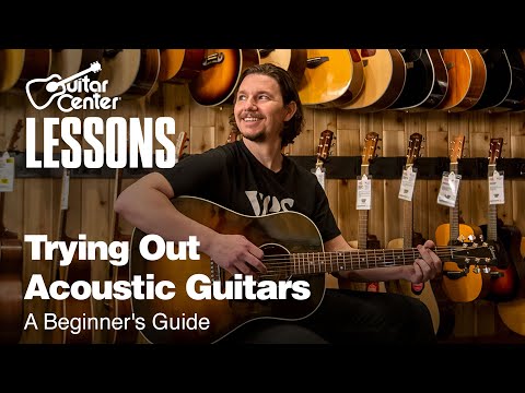 Trying Out Acoustic Guitars (5 MOST Important Steps) | A Beginner&#039;s Guide