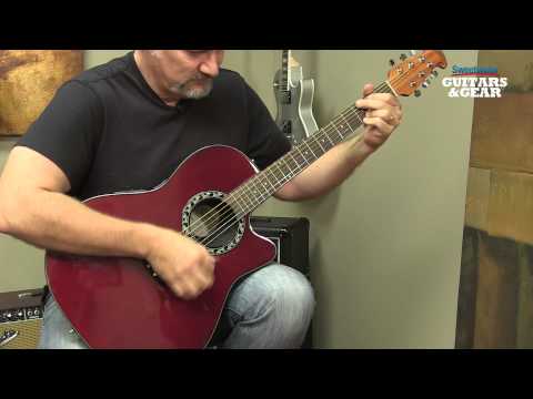Ovation Applause Balladeer Acoustic-electric Guitar Review by Sweetwater