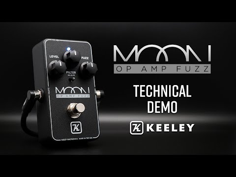 Keeley Electronics Moon Op Amp Fuzz pedal - Technical Demo