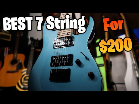 The BEST 7 STRING GUITAR! for $200!!! Ibanez GRG7221M GRG Review