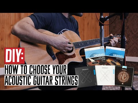 DIY: How to Choose Acoustic Guitar Strings