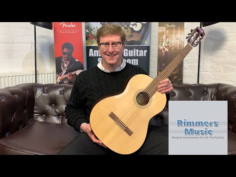 Fender CN60S Classical Acoustic Guitar | Demonstration &amp; Review - James From Rimmers Music