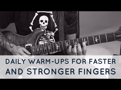 Daily Guitar Warm-Up Exercises (for Faster and Stronger Fingers) | Steve Stine