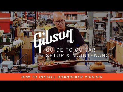 How To Install Humbucker Pickups On Electric Guitar