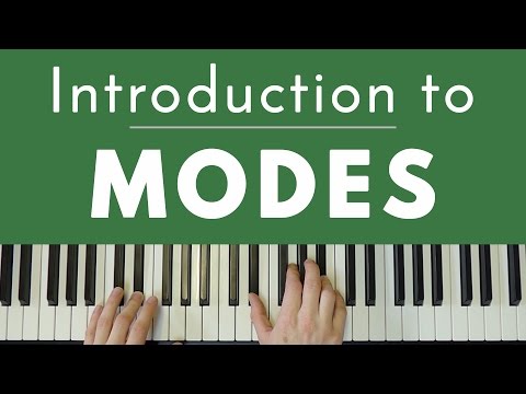 INTRODUCTION TO MODES: Dorian, Lydian, Mixolydian, Locrian &amp; more