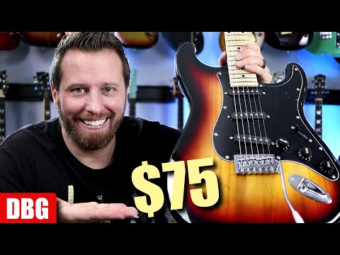 Unboxing a $75 GLARRY &quot;Strat&quot; - Let&#039;s Find Out If It&#039;s Any Good!