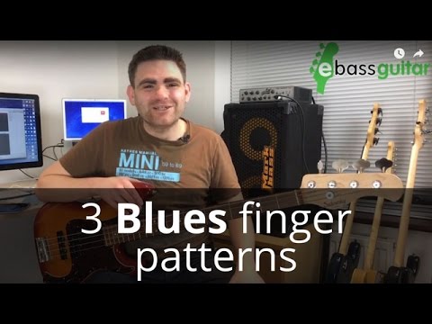3 Important Blues Bass Guitar Fingerboard Shapes