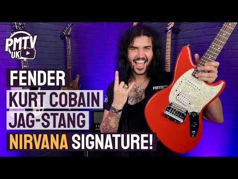 Fender Kurt Cobain Jag-Stang - From Kurt&#039;s Sketchbook To The Stage! This Iconic Guitar Is BACK!