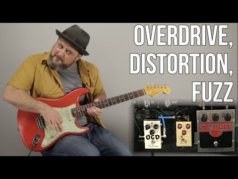 Overdrive, Distortion, Fuzz: What&#039;s the Difference? Marty Music Gear Thursday