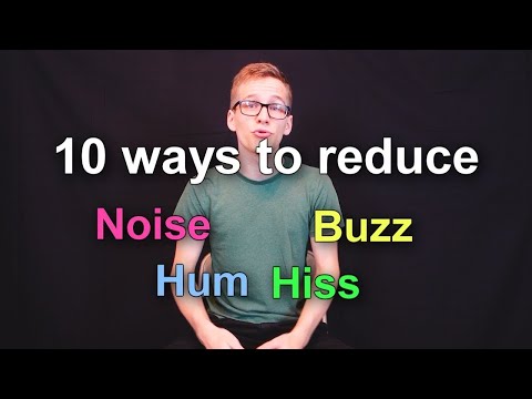 10 Ways To Reduce Your Guitar Amps Noise, Buzz or Hum (without a noise gate pedal)