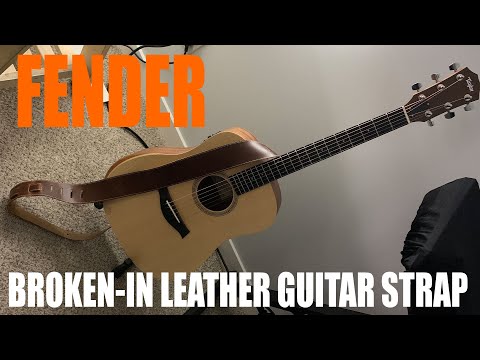 Fender Broken-In Leather Guitar Strap