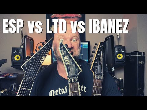 ESP vs LTD vs Ibanez (Metal Guitar Shootout)