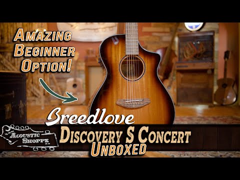 One Of The BEST Beginner Guitars! | Breedlove Discovery S Concert Review