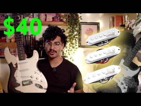 Squire to Fender for 40 bugz | Wilkinson LOW GAUSS Vintage Tone Ceramic Single Coil Pick up Review
