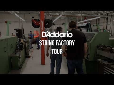 D&#039;Addario Strings | Factory Tour