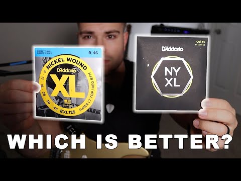 D&#039;Addario NYXL vs. XL Nickel Wound String Comparison and Review