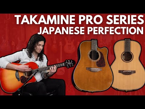 2022 Takamine Pro Series Guitars Quick Demo