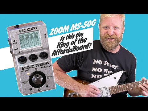 ZOOM MS-50G The &quot;KING&quot; of the Afford-a-Board or a plastic toy? - Weird sounds found nowhere else.