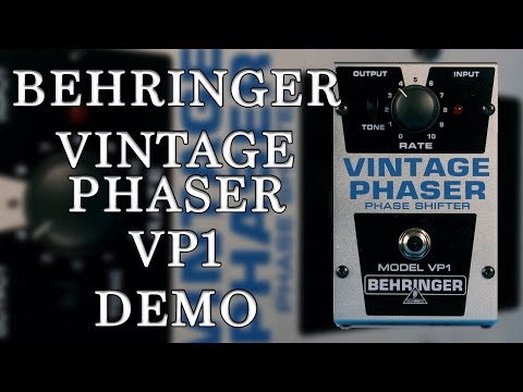 Behringer - Vintage Phaser VP1 - Demo