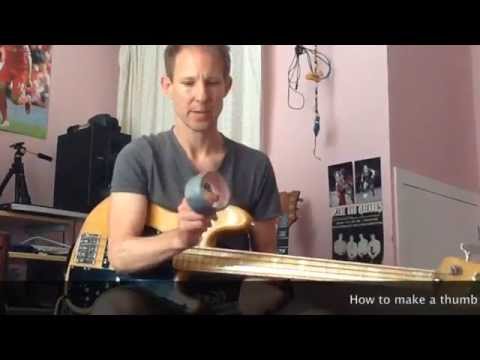 Bass guitar tips - How to protect your thumb and fingers