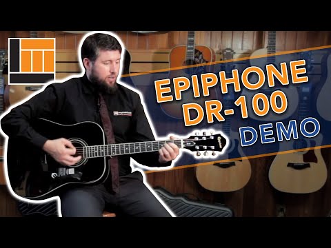 Epiphone DR100 Acoustic Guitar [Product Demo]