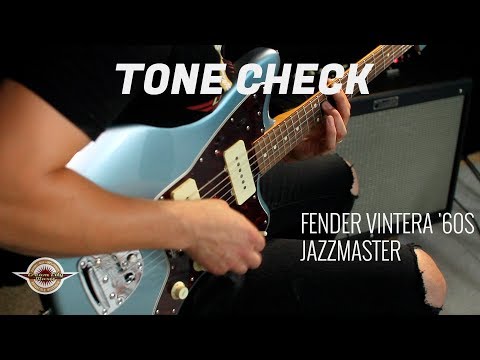 TONE CHECK: Fender Vintera &#039;60s Jazzmaster Guitar Demo | No Talking