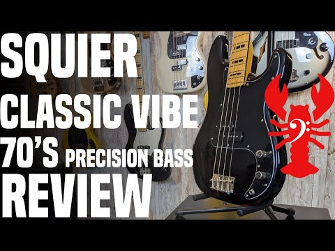 Squier Classic Vibe 70&#039;s Precision Bass - Style and Substance? - LowEndLobster Review