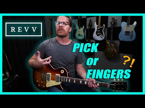 When should YOU fingerpick? Pick vs finger tone w/ Shawn Tubbs