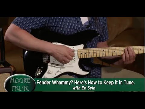 Fender Whammy? Here&#039;s How to Keep it in Tune.