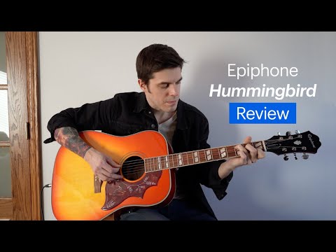 Epiphone Hummingbird Review and Sound Samples