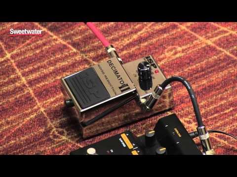 ISP Technologies Decimator II Noise Reduction Pedal Review - Sweetwater Sound