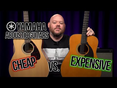 Expensive vs. Cheap Yamaha Acoustic Guitars | FGX5 vs. FG800