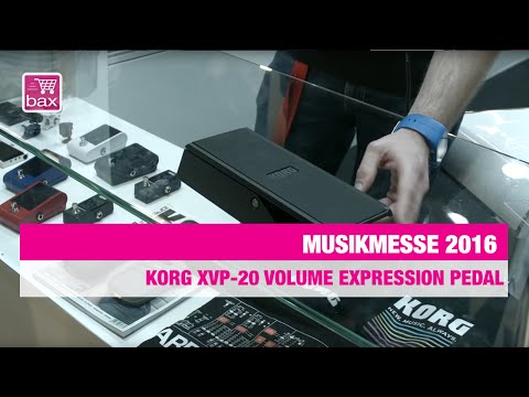 Korg XVP-20 volume expression pedal - Musikmesse 2016