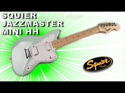 the Fender Squier Mini Jazzmaster HH is tiny!